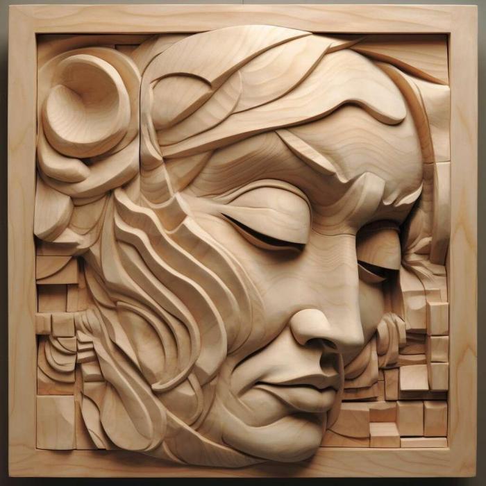 نموذج ثلاثي الأبعاد لآلة CNC 3D Art 